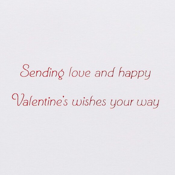 Papyrus Valentine's Day Card Valentine's Wishes - Picture 3 of 5